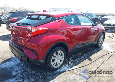 2019 Toyota C-Hr Le из США, поврежденный, VIN NMTKHMBX1KR094584
